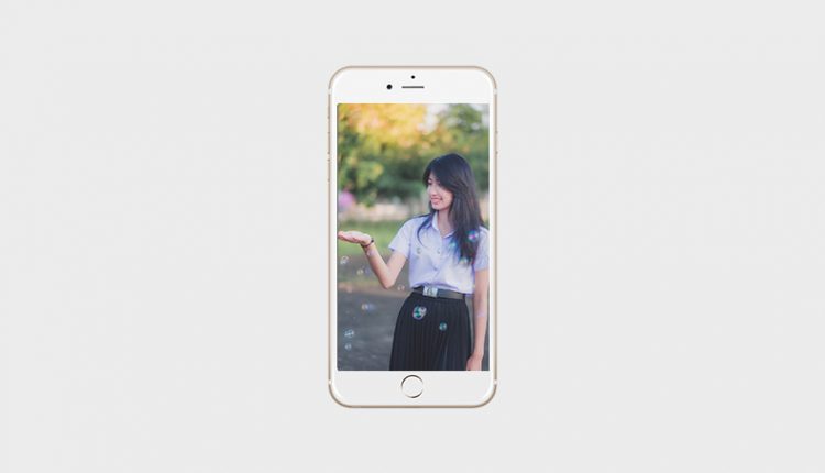 วิธีทำภาพวอลเปเปอร์ ให้พอดีกับขนาดหน้าจอมือถือ iPhone